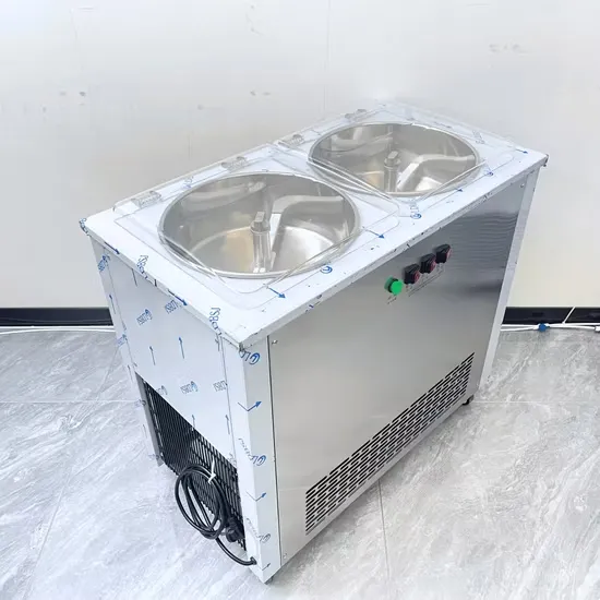 Automatic Fried Ice Cream Machine LJZ200-2 Double Pan - Image 5