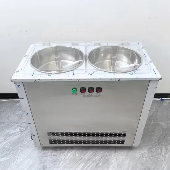 Automatic Fried Ice Cream Machine LJZ200-2 Double Pan - Image 4