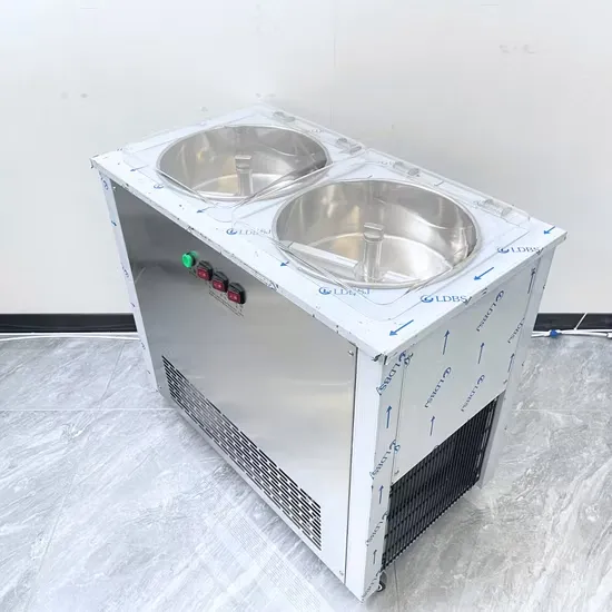 Automatic Fried Ice Cream Machine LJZ200-2 Double Pan - Image 3